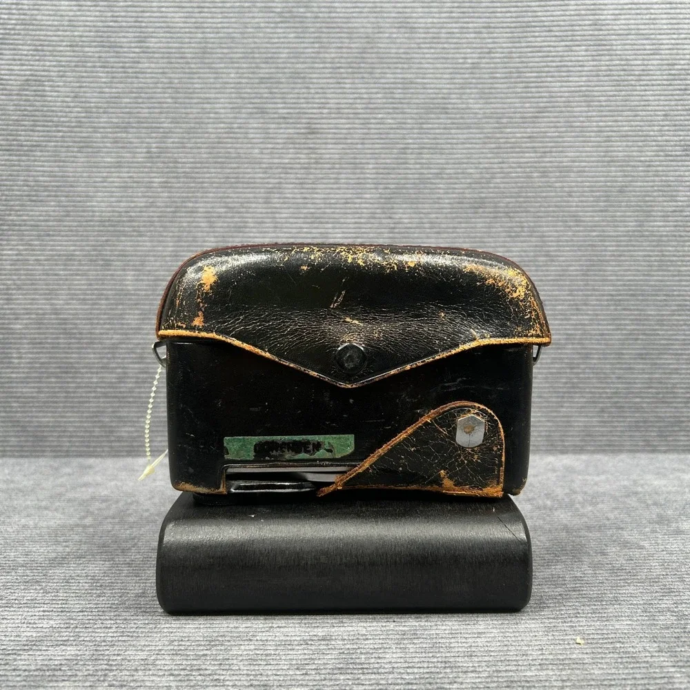 Vintage Canon Canonet 35mm Rangefinder Film Camera w/ Leather Case Japan Untest